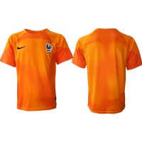 Koszulka piłkarska Francja Bramkarska Strój Domowy MŚ 2022 tanio Krótki Rękaw